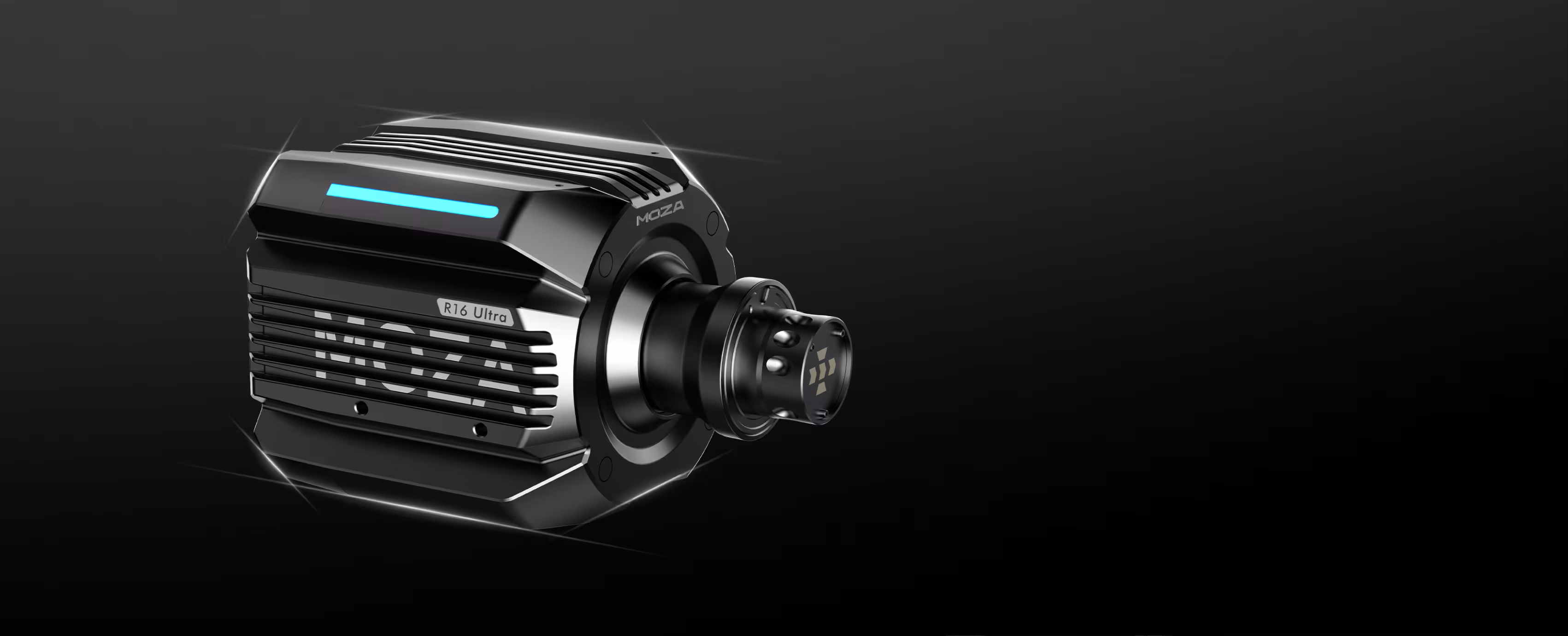 Moza R16 ULTRA - cnc machined aluminium housing